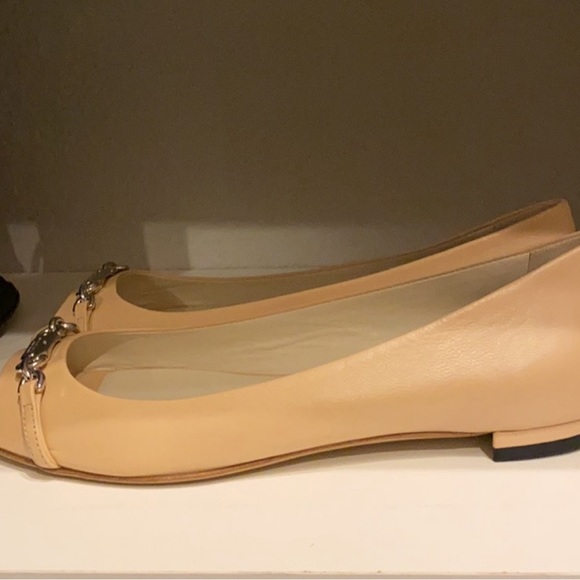 GUCCI TAN FLATS - Picture 9 of 11